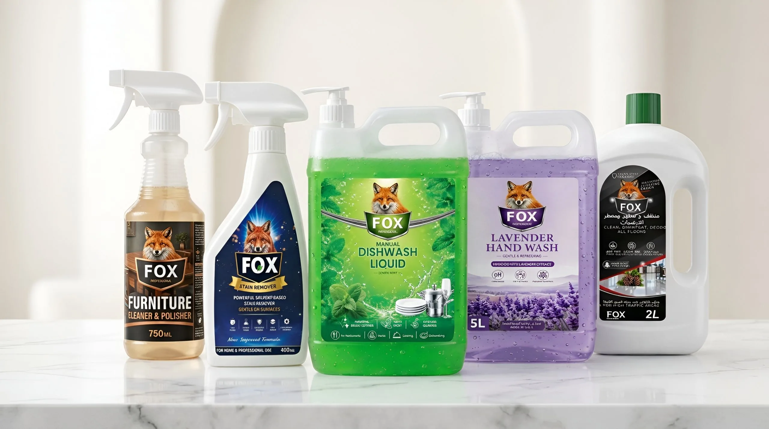 FOX Household Cleaning Products