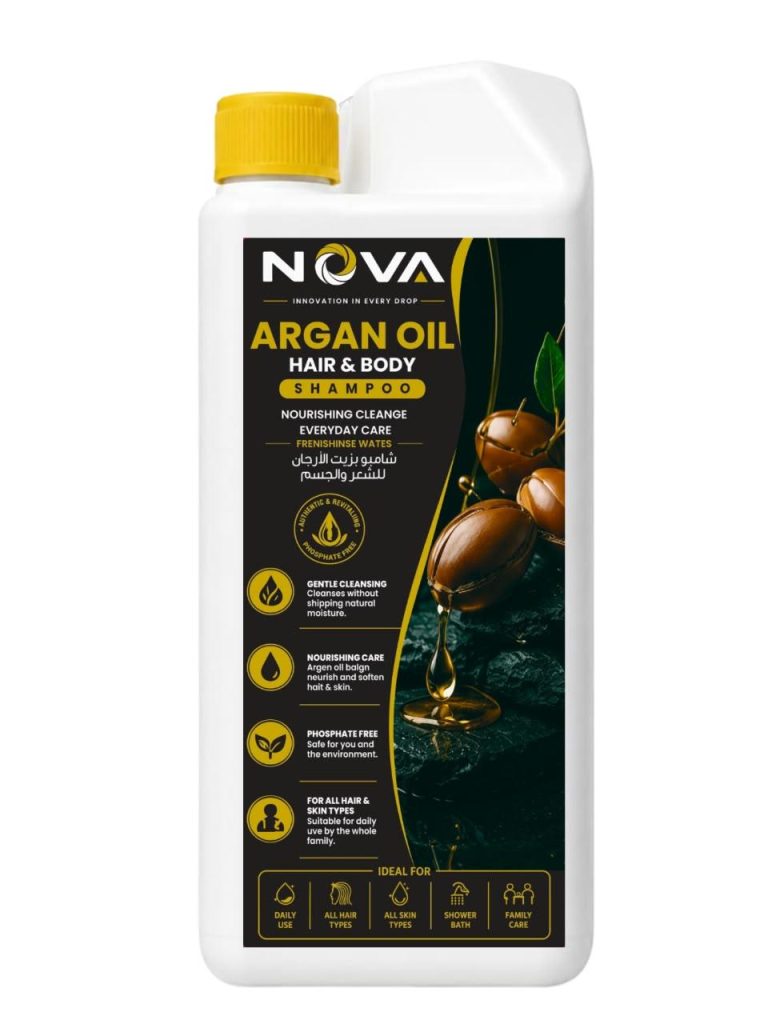 NOVA Argan Oil Hair & Body Shampoo
