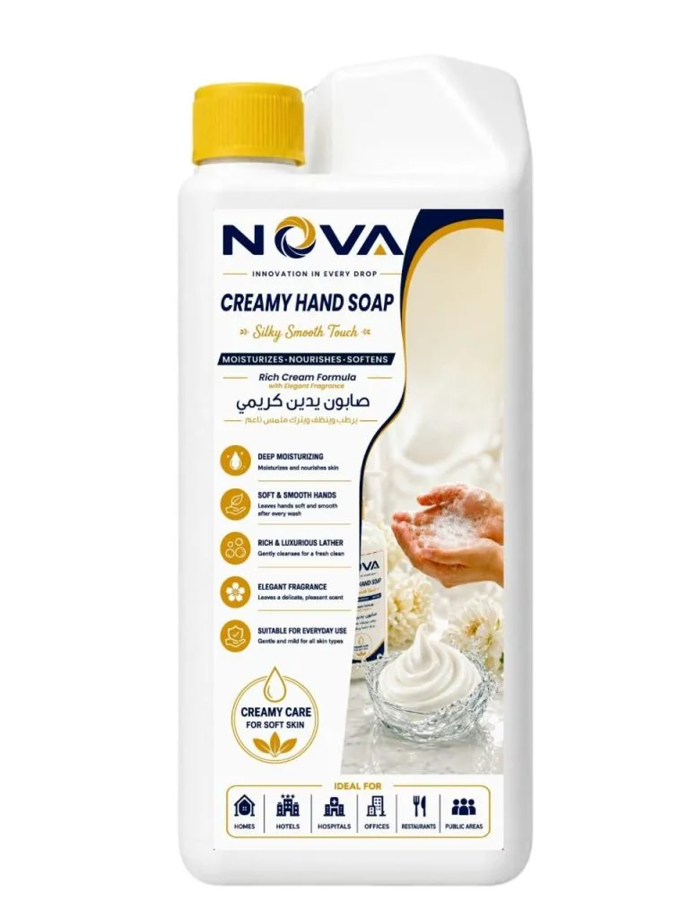 NOVA Creamy Hand Soap – Silky Smooth Touch
