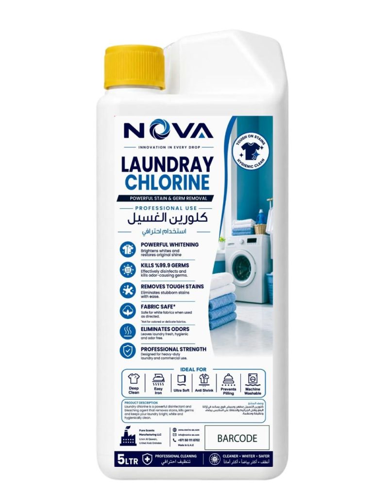 NOVA Laundry Chlorine Bleach (5L)