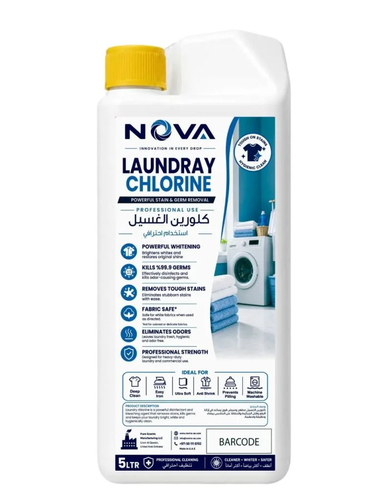 NOVA Laundry Chlorine Bleach (5L)